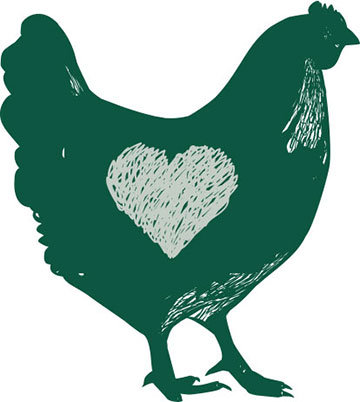 Green Chicken Icon